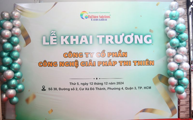 Sự kiện khai trương văn phòng mới