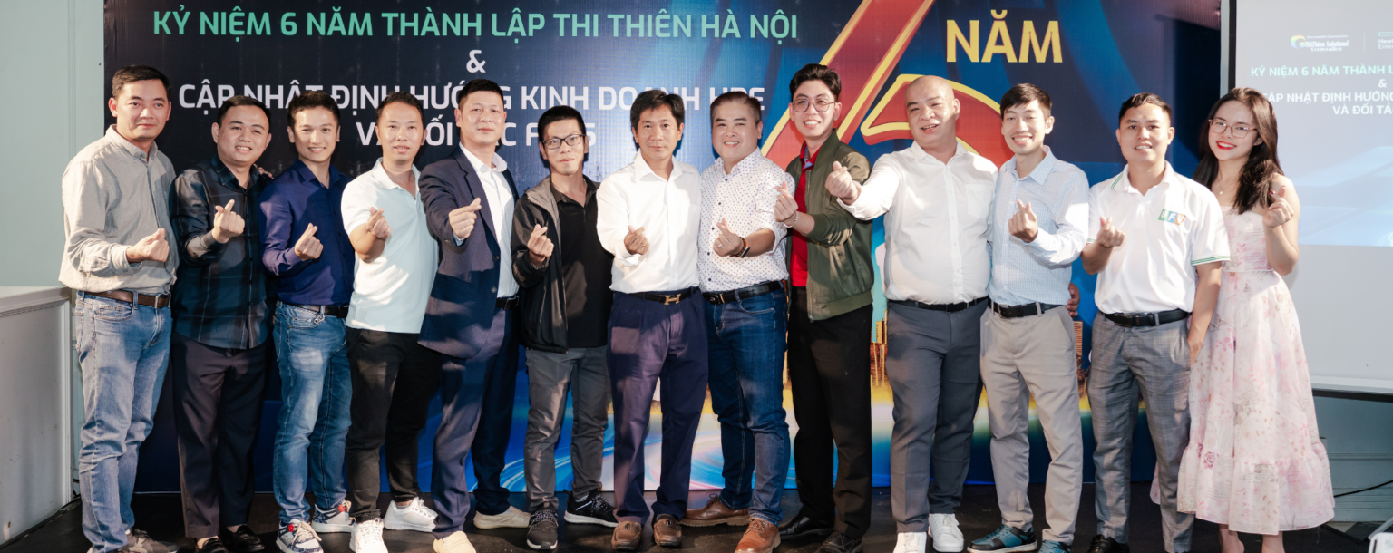 Sự kiện “kỷ niệm 6 năm thành lập Thi Thiên Hà Nội & định hướng kinh doanh HPE FY25”