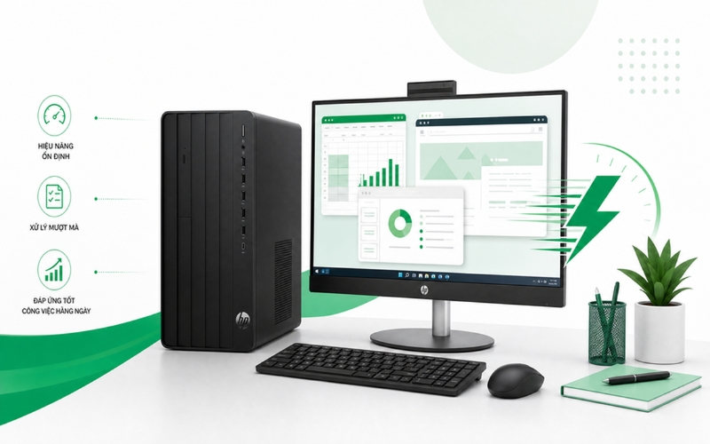 HP Pro Tower 280 G9 (C46A7AT) hiệu năng ổn định, đáp ứng tốt công việc hàng ngày - Partvietnnam