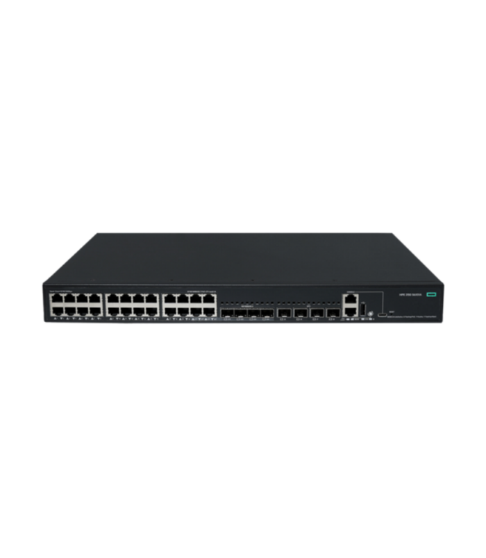 HPE Networking CW a2150 24p 10M/100M/1G PoE+ 4p SFP 1G Combo 4p SFP+ 1G/10G 405W Switch - S6X51A HPE Networking CW a2150 24p 10M/100M/1G PoE+ 4p SFP 1G Combo 4p SFP+ 1G/10G 405W Switch - S6X51A