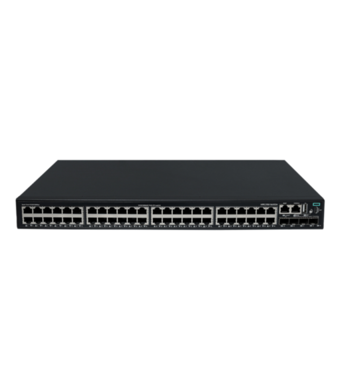 HPE Networking CW 2150 48p 10M/100M/1G PoE+ 4p SFP+ 1G/10G 390W Switch - S6X53A HPE Networking CW 2150 48p 10M/100M/1G PoE+ 4p SFP+ 1G/10G 390W Switch - S6X53A